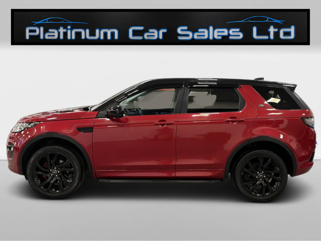 Land Rover Discovery Sport Td4 Hse Dynamic Luxury 7 Seater OE17PHK Red #5