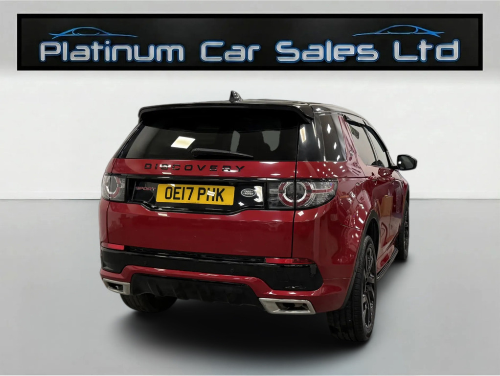 Land Rover Discovery Sport Td4 Hse Dynamic Luxury 7 Seater OE17PHK Red #6