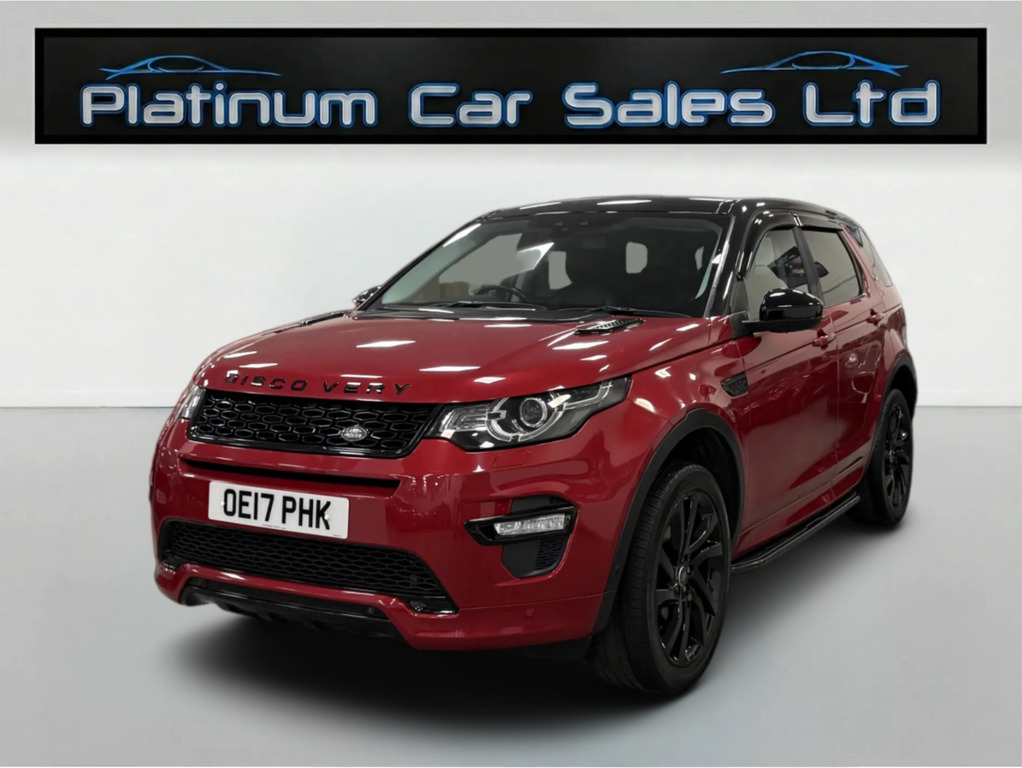 Land Rover Discovery Sport Td4 Hse Dynamic Luxury 7 Seater OE17PHK Red #3