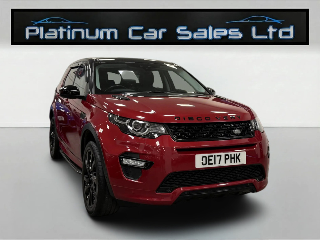 Land Rover Discovery Sport Td4 Hse Dynamic Luxury 7 Seater Red