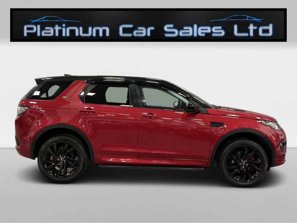 Land Rover Discovery Sport Td4 Hse Dynamic Luxury 7 Seater OE17PHK Red #4