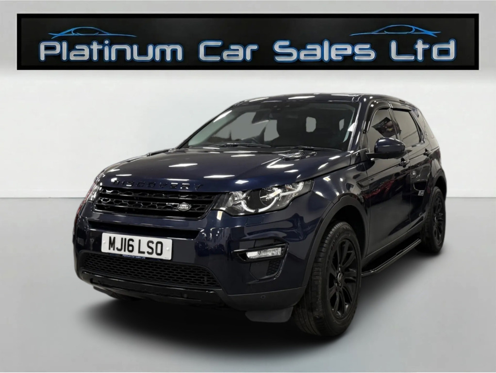 Land Rover Discovery Sport Td4 Se Tech Black Pack 7 Seater MJ16LSO Blue #3