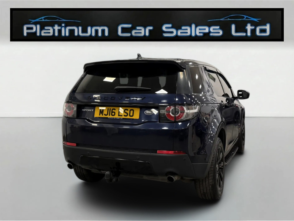 Land Rover Discovery Sport Td4 Se Tech Black Pack 7 Seater MJ16LSO Blue #4