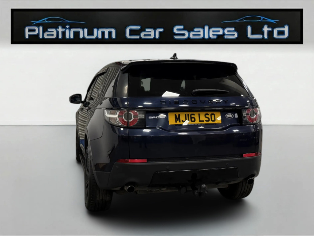 Land Rover Discovery Sport Td4 Se Tech Black Pack 7 Seater MJ16LSO Blue #5