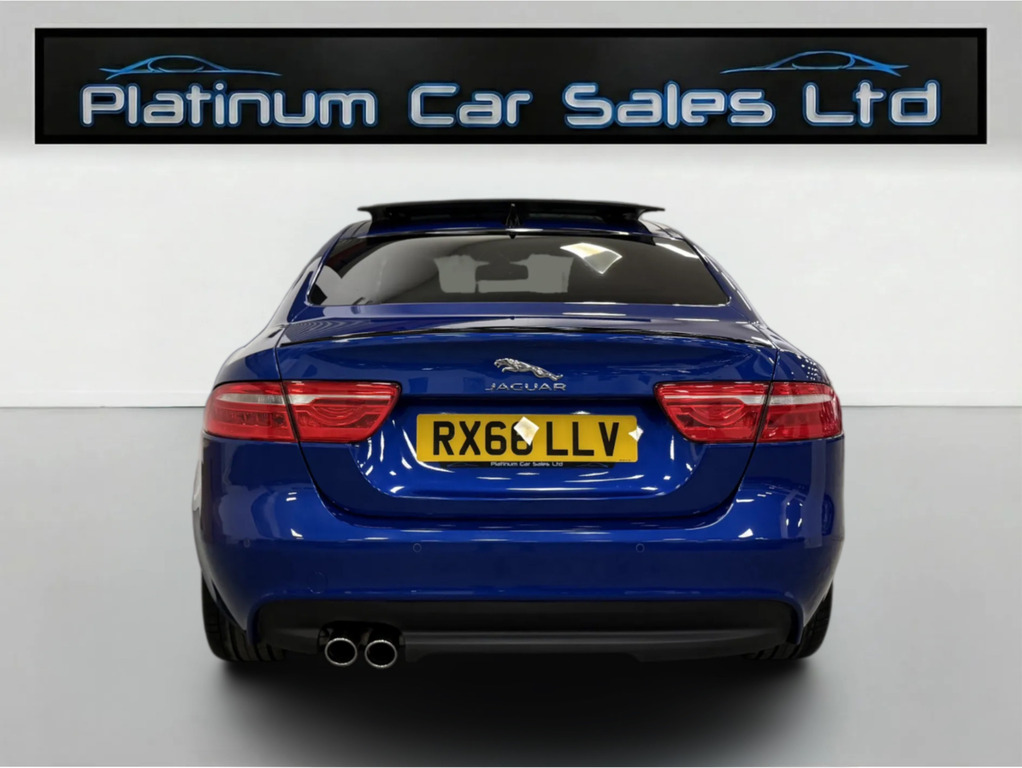 Jaguar XE R-sport Black Pack RX66LLV Blue #6