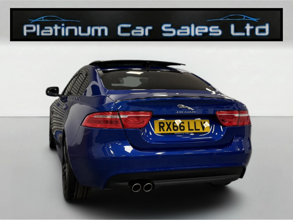 Jaguar XE R-sport Black Pack RX66LLV Blue #5