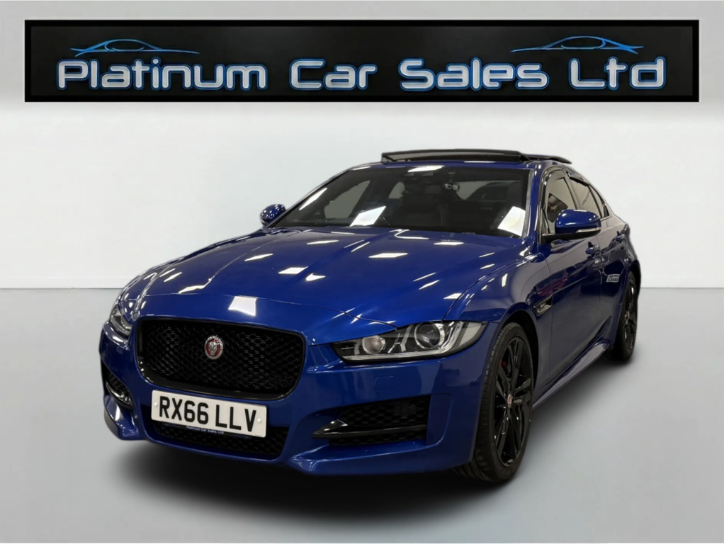 Jaguar XE R-sport Black Pack RX66LLV Blue #3