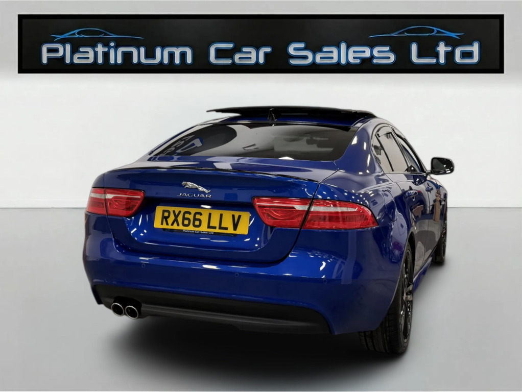 Jaguar XE R-sport Black Pack RX66LLV Blue #4