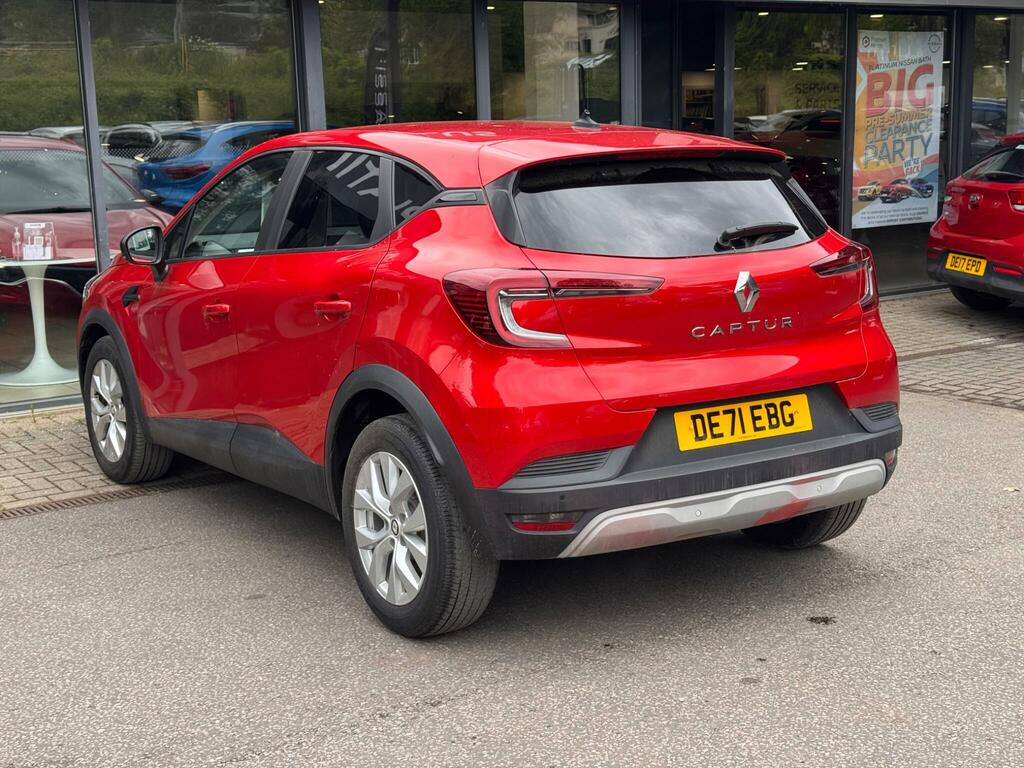 Renault Captur 1.0 Tce Iconic Euro 6 Ss DE71EBG Red #5