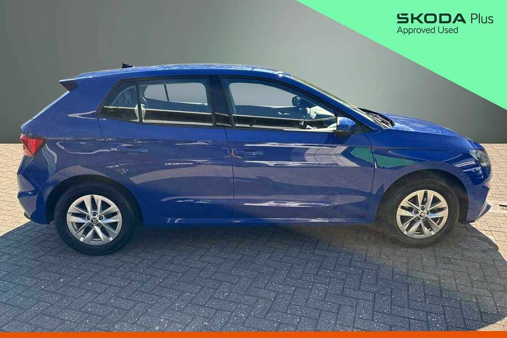 Skoda Fabia 1.0 Tsi Se Comfort WU24UOM Blue #4