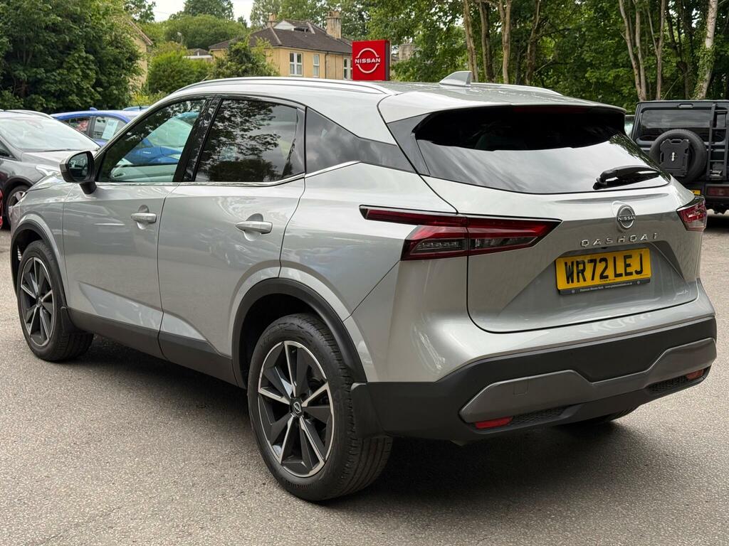 Nissan Qashqai 1.3 Dig-t Mh 158 Tekna WR72LEJ Silver #4