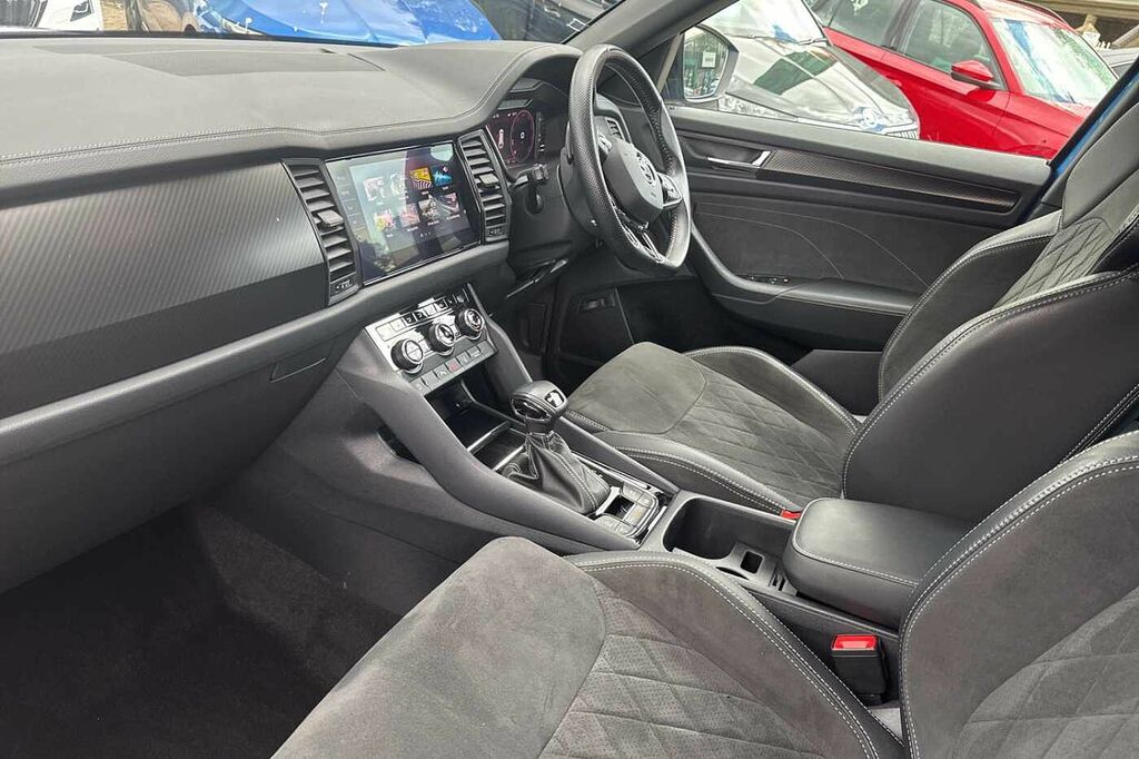 Skoda Kodiaq 2.0 Tdi 200 Sport Line 4X4 Dsg 7 Seat EU73LLJ Blue #2