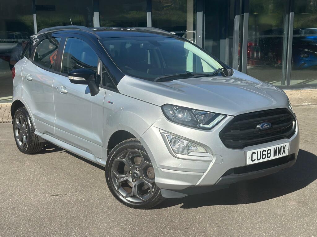 Ford Ecosport 1.0T Ecoboost St-line Euro 6 Ss Silver