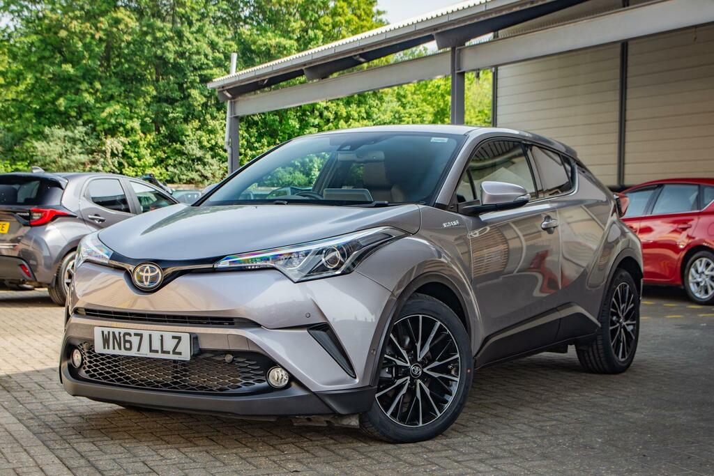 Toyota C-Hr 1.8 Vvt-h Excel Cvt Euro 6 Ss Silver #6
