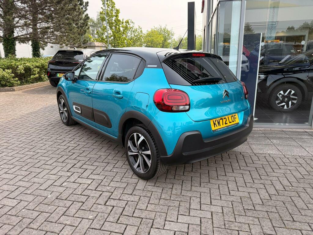 Citroen C3 1.2 Puretech Shine Plus Euro 6 Ss KW72LOF Blue #3