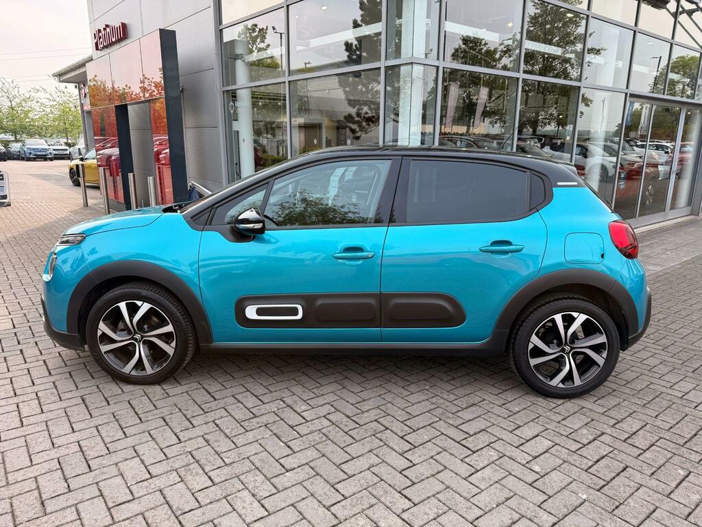 Citroen C3 1.2 Puretech Shine Plus Euro 6 Ss KW72LOF Blue #2