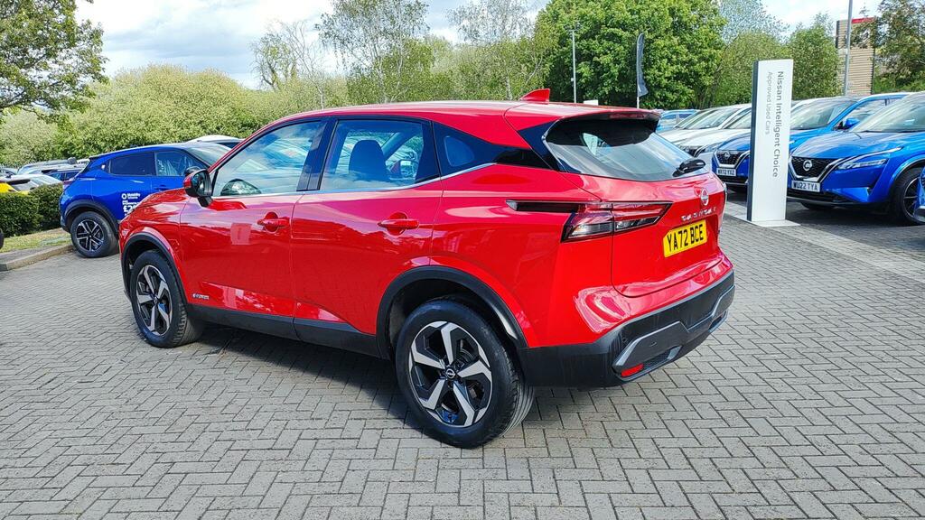 Nissan Qashqai 1.5 H E-power Acenta Premium Euro 6 Ss YA72BCE Red #3