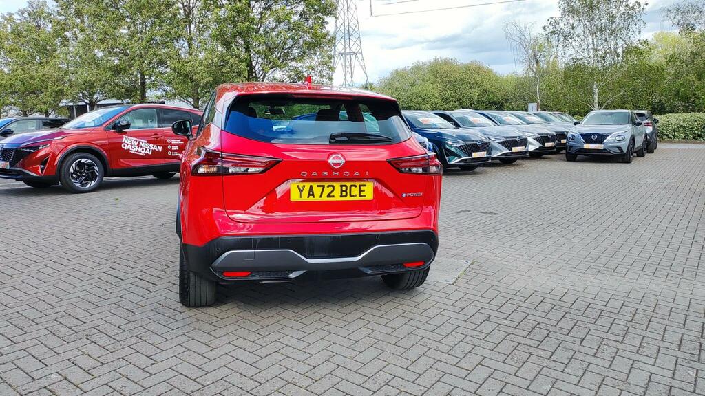 Nissan Qashqai 1.5 H E-power Acenta Premium Euro 6 Ss YA72BCE Red #6