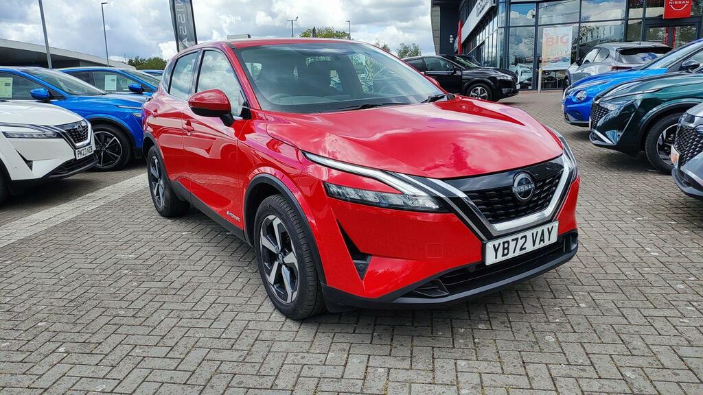 Nissan Qashqai 1.5 H E-power Acenta Premium Euro 6 Ss Red