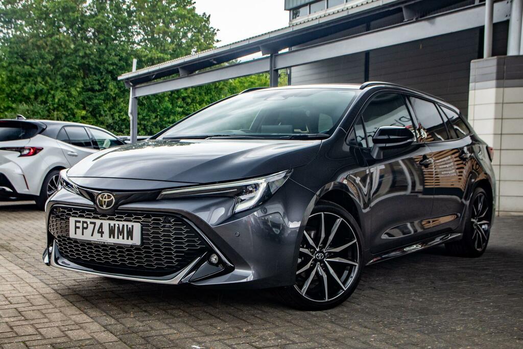 Toyota Corolla 1.8 Vvt-h Gr Sport Touring Sports Cvt Euro 6 Ss FP74WMW Grey #6