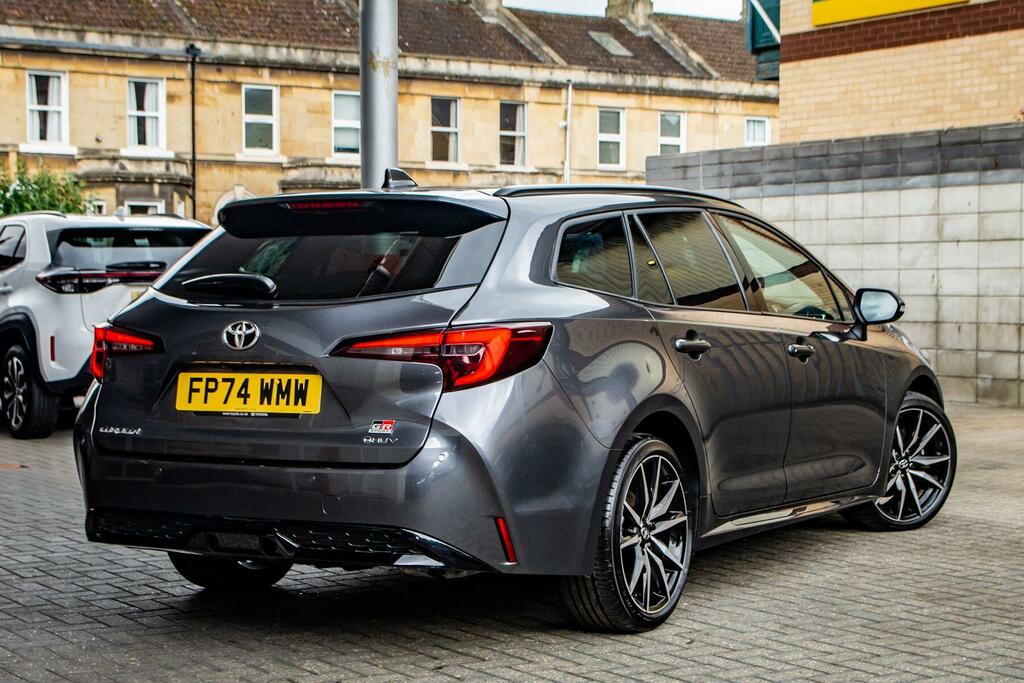Toyota Corolla 1.8 Vvt-h Gr Sport Touring Sports Cvt Euro 6 Ss FP74WMW Grey #2