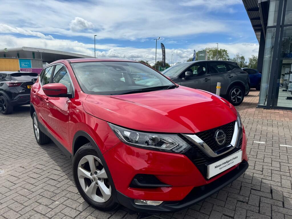Nissan Qashqai 1.3 Dig-t Acenta Premium Euro 6 Ss Red