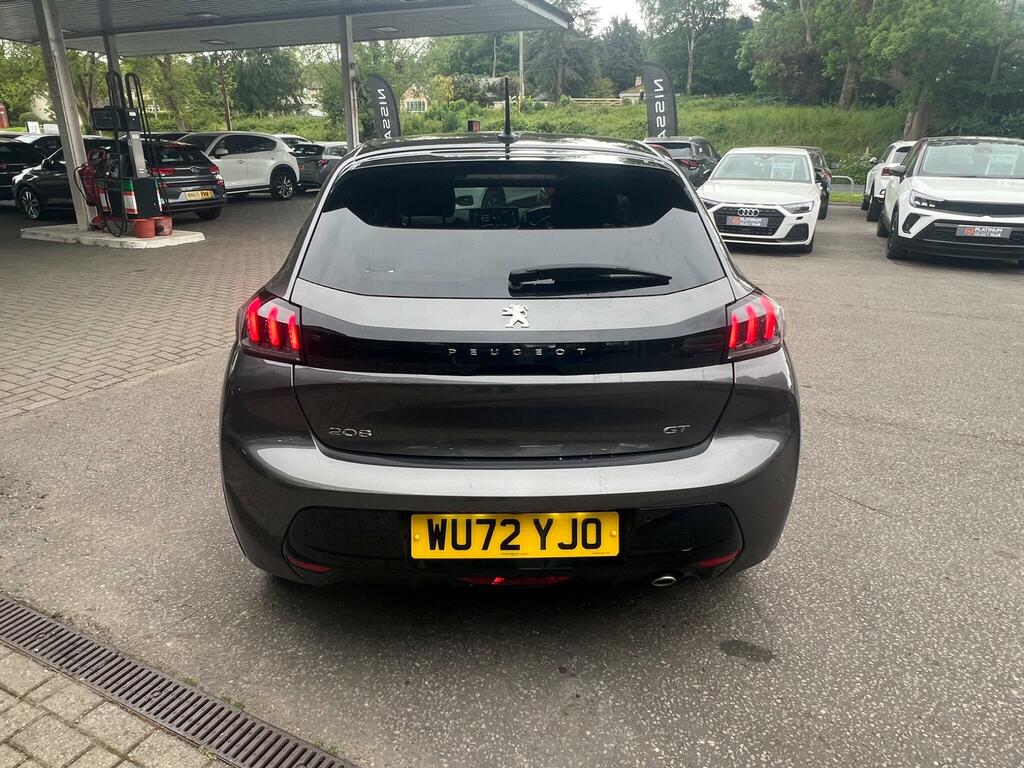 Peugeot 208 1.2 Puretech Gt Euro 6 Ss WU72YJO Grey #6