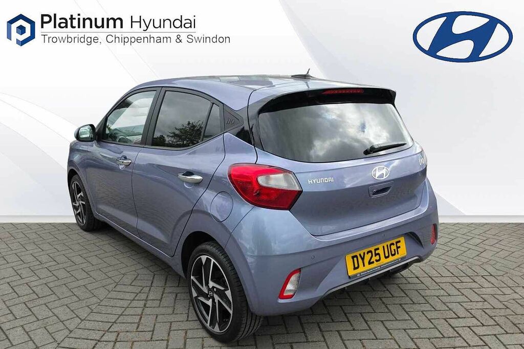 Hyundai I10 1.2 79 Premium Nav DY25UGF Blue #3