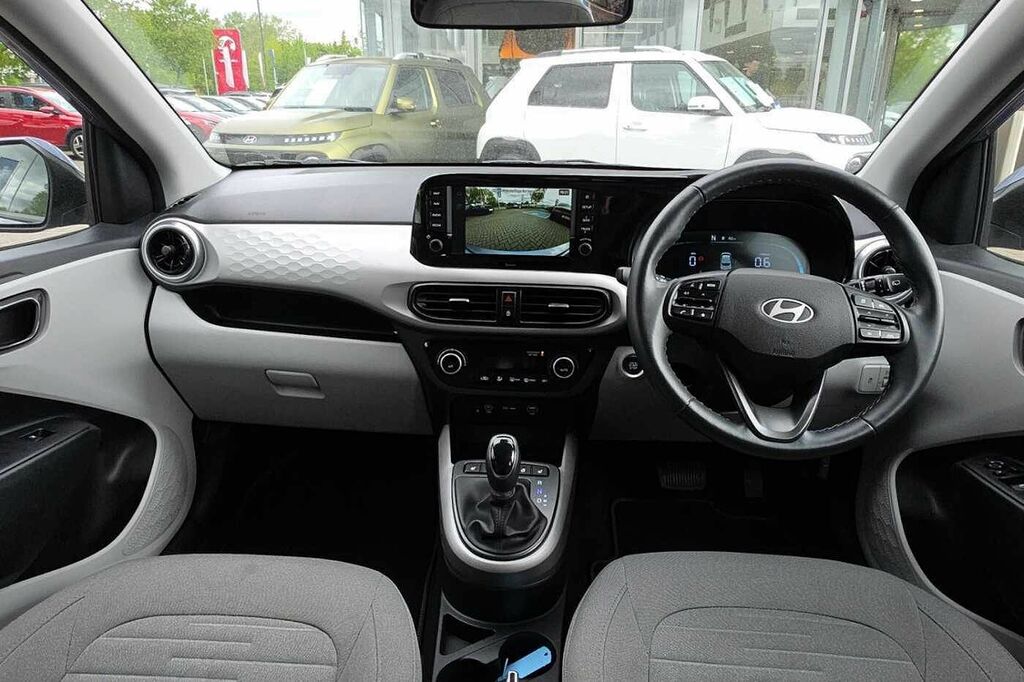 Hyundai I10 1.2 79 Premium Nav DY25UGF Blue #4