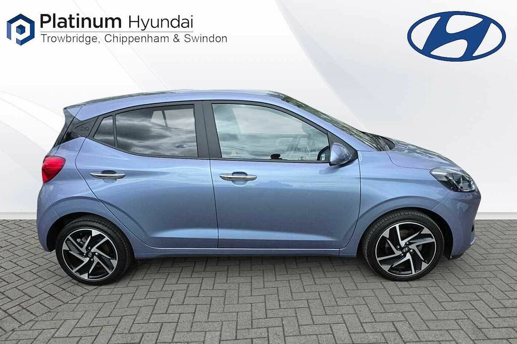 Hyundai I10 1.2 79 Premium Nav DY25UGF Blue #5