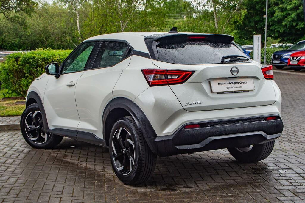 Nissan Juke 1.0 Dig-t N-connecta Dct Euro 6 Ss White #3