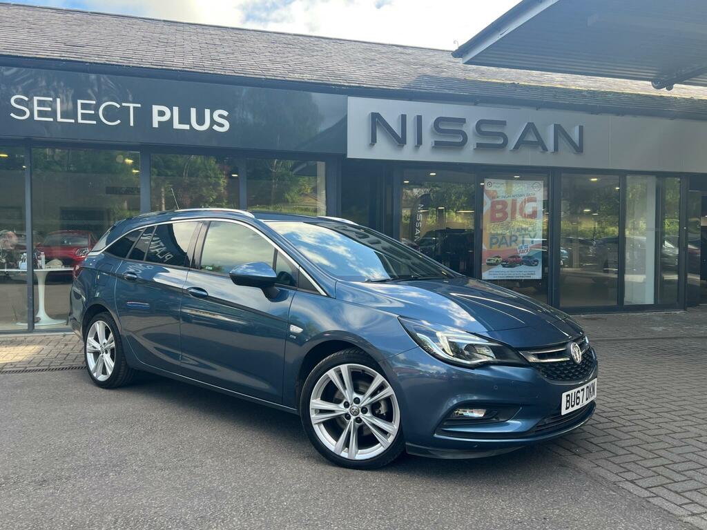 Vauxhall Astra 1.6I Turbo Sri Sports Tourer Euro 6 Ss Blue