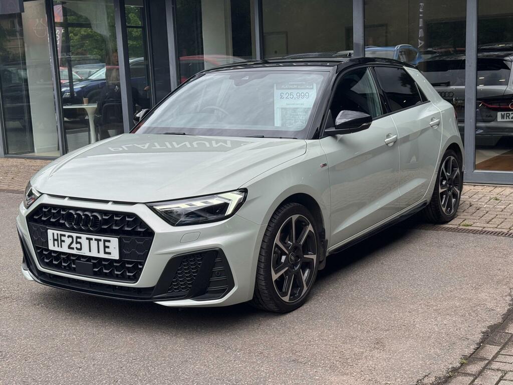 Audi A1 1.5 Tfsi 35 Black Edition Sportback S Tronic Euro HF25TTE Silver #3