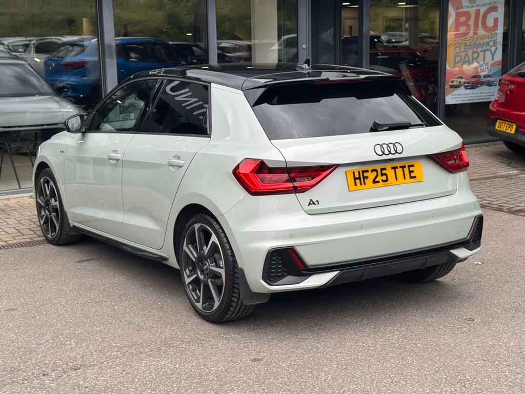Audi A1 1.5 Tfsi 35 Black Edition Sportback S Tronic Euro HF25TTE Silver #5