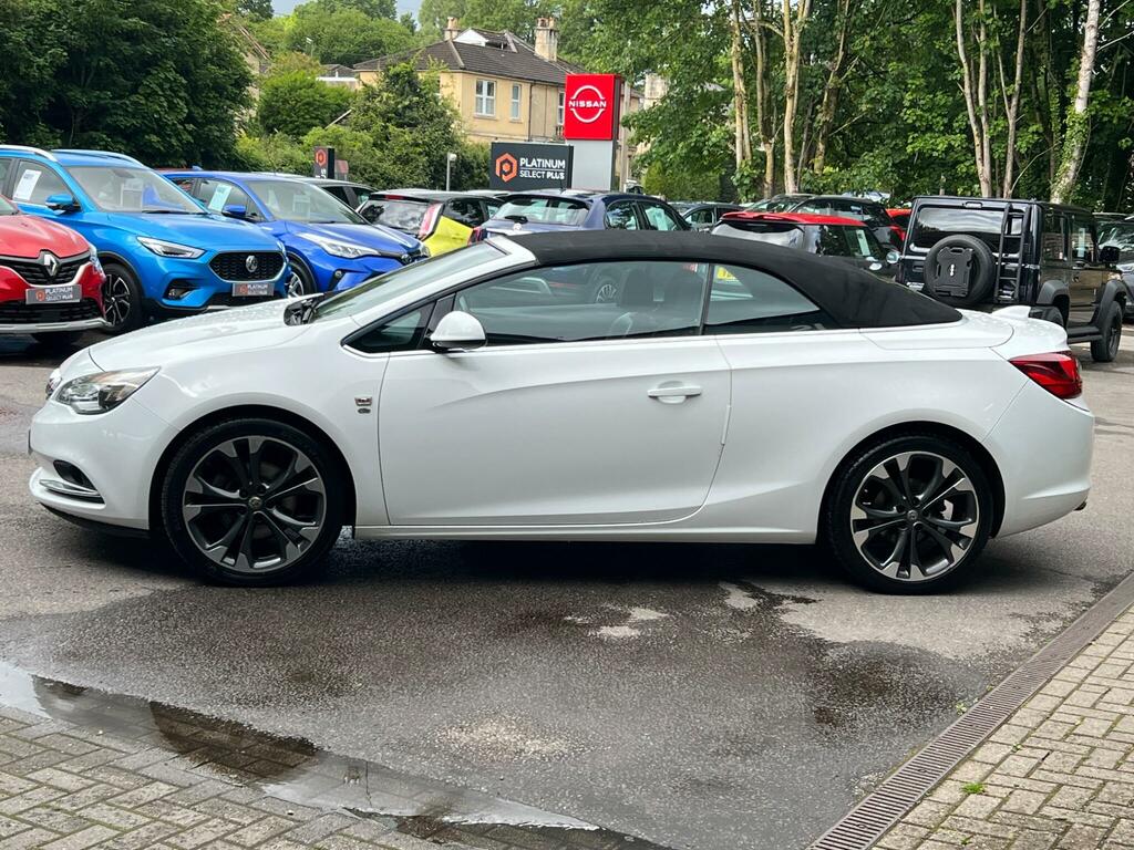 Vauxhall Cascada 1.6I Turbo Elite Euro 6 White #3