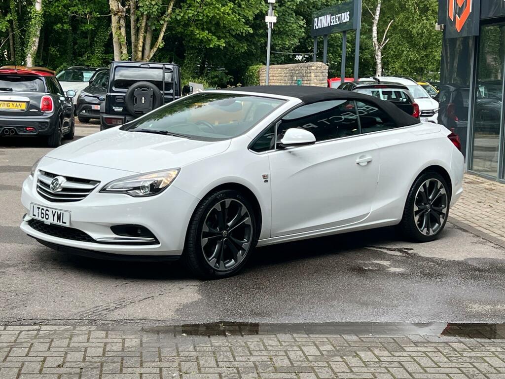 Vauxhall Cascada 1.6I Turbo Elite Euro 6 White