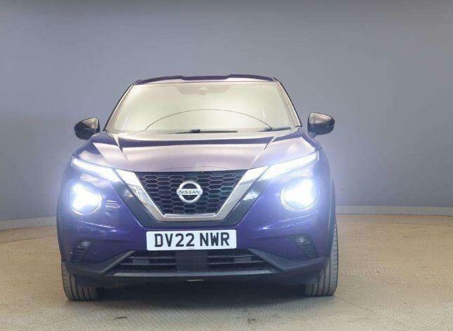Nissan Juke 1.0 Dig-t Tekna Dct Euro 6 Ss DV22NWR Blue #2
