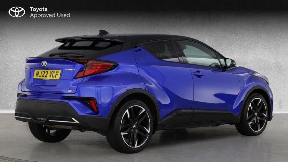 Toyota C-Hr 2.0 Vvt-h Gr Sport Cvt Euro 6 Ss Blue #2