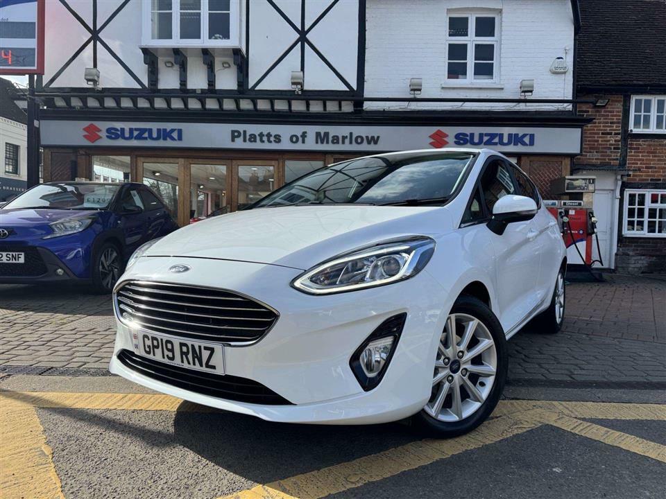 Ford Fiesta Titanium 1.0I 100Ps White