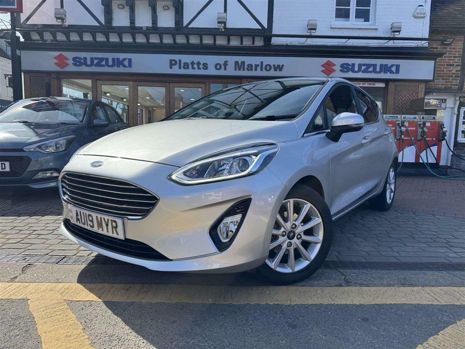 Ford Fiesta Titanium 1.0I 100Ps Silver