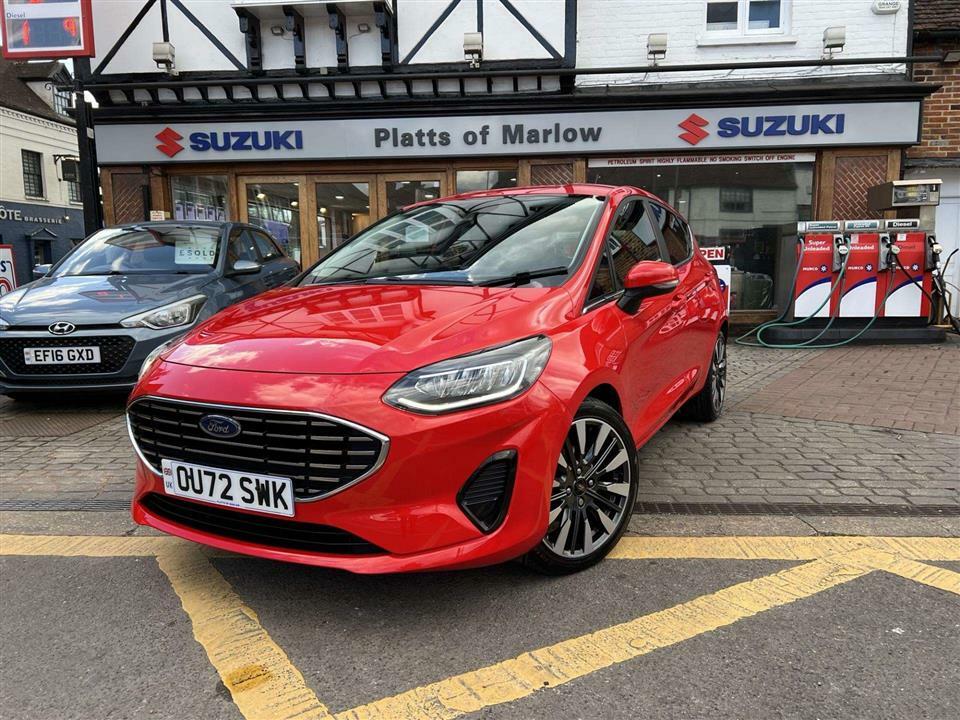 Ford Fiesta Titanium X 1.0I 125Ps Hybrid Red