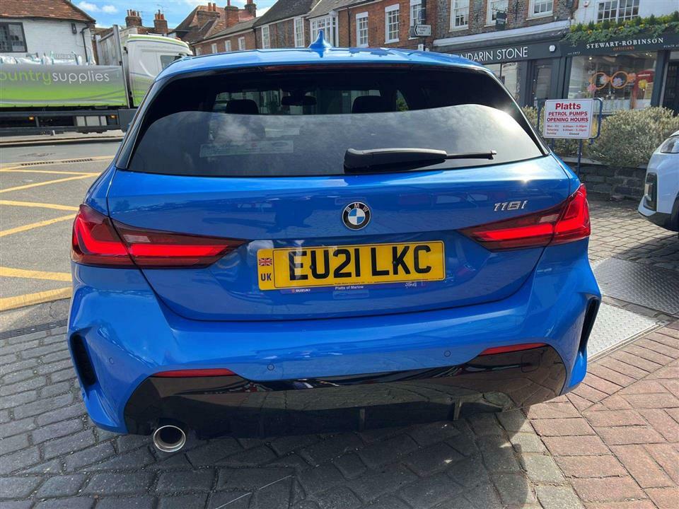BMW 1 Series M Sport EU21LKC Blue #4