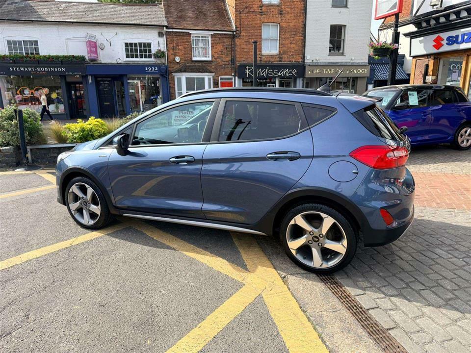 Ford Fiesta Active Edition 1.0I 125Ps Hybrid AJ21FGA Blue #4