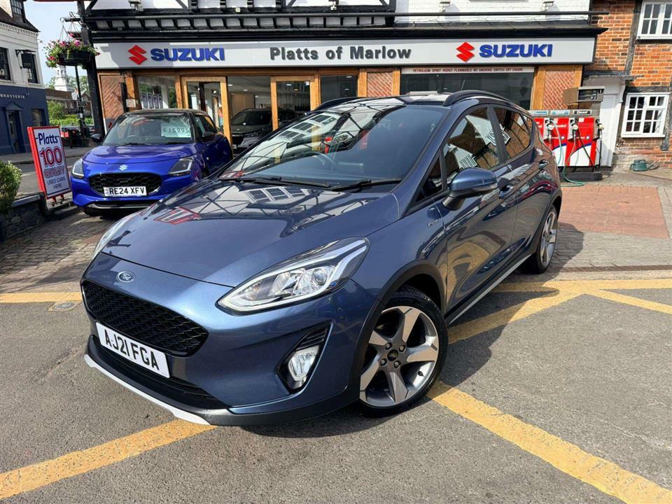 Ford Fiesta Active Edition 1.0I 125Ps Hybrid Blue