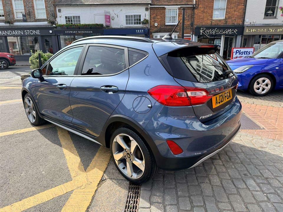 Ford Fiesta Active Edition 1.0I 125Ps Hybrid AJ21FGA Blue #6