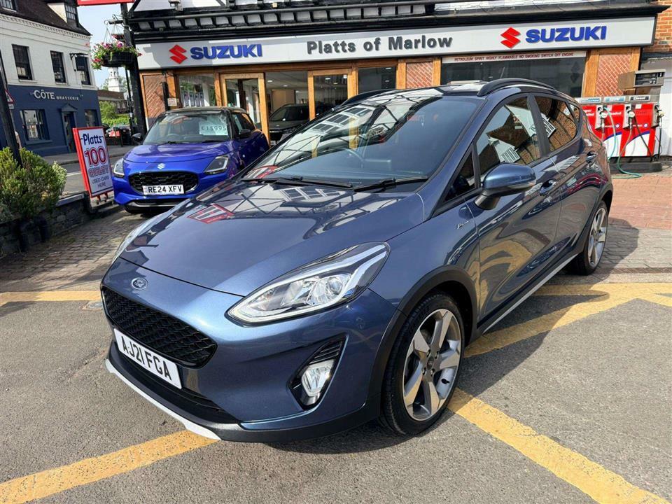 Ford Fiesta Active Edition 1.0I 125Ps Hybrid AJ21FGA Blue #2