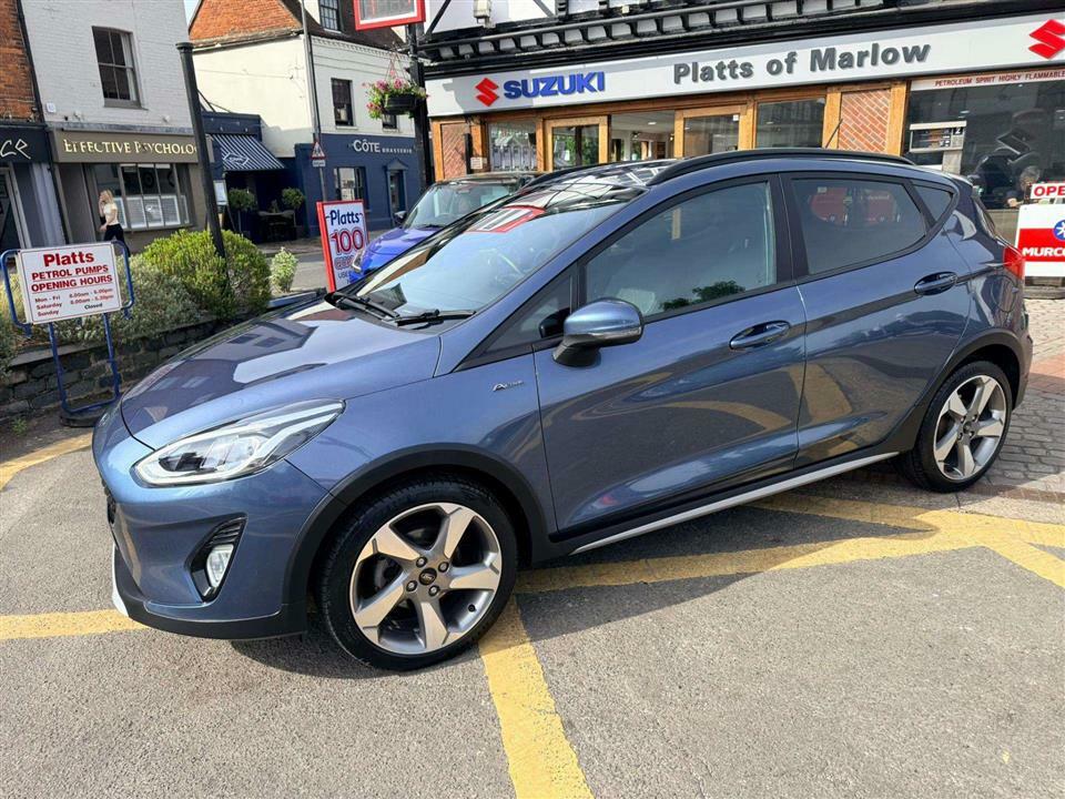 Ford Fiesta Active Edition 1.0I 125Ps Hybrid AJ21FGA Blue #3