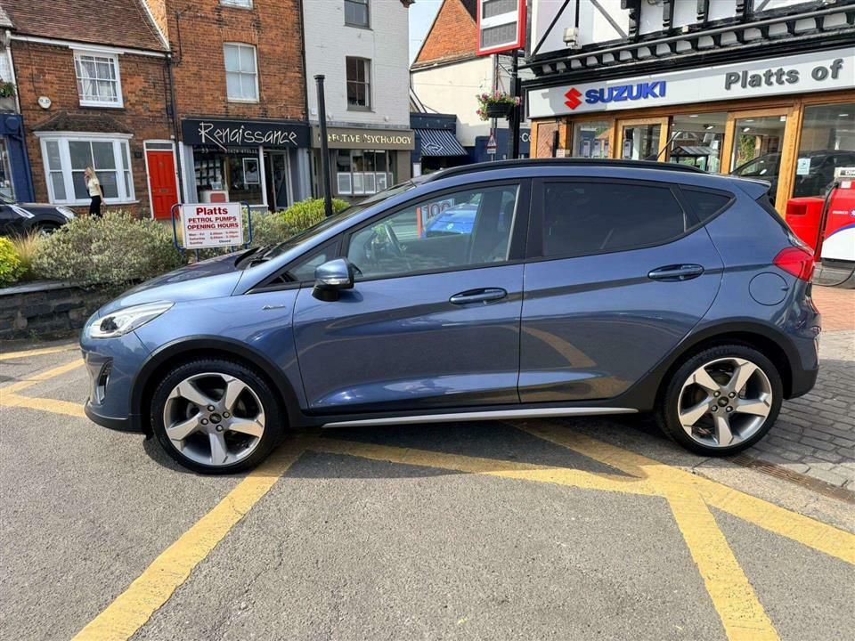Ford Fiesta Active Edition 1.0I 125Ps Hybrid AJ21FGA Blue #5