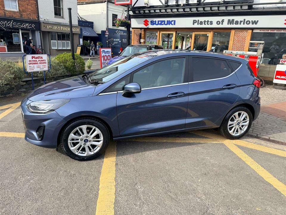 Ford Fiesta Titanium 1.0I 100Ps FG72MDZ Blue #3