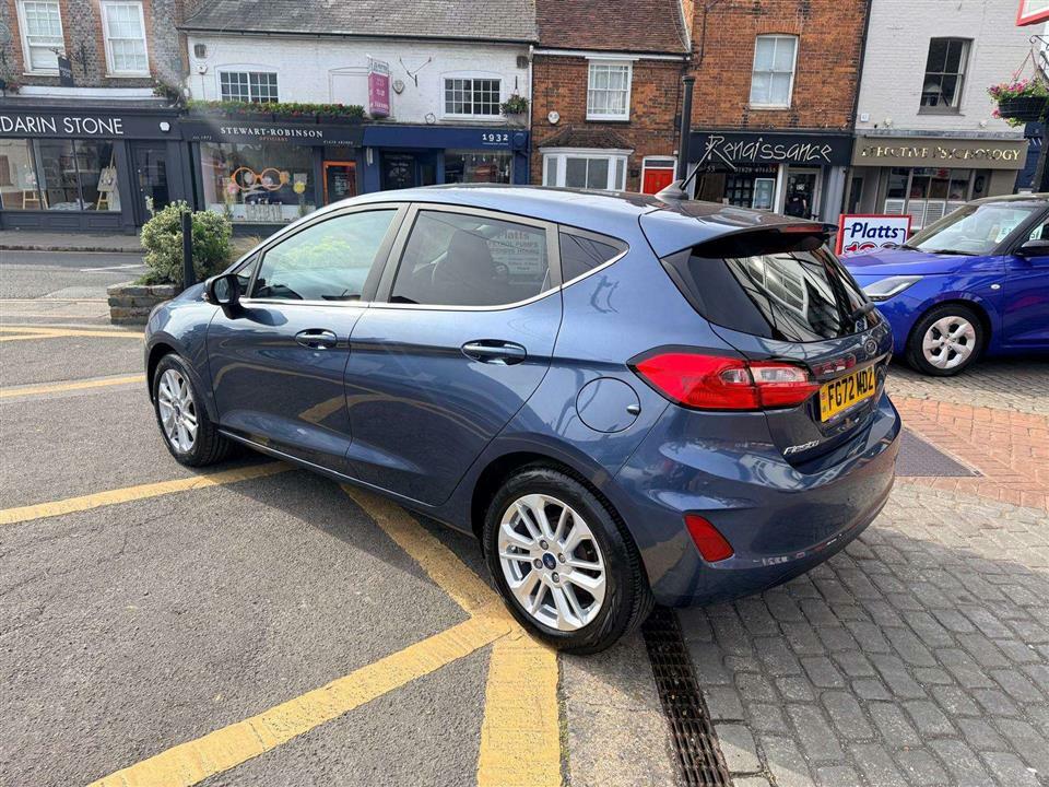 Ford Fiesta Titanium 1.0I 100Ps FG72MDZ Blue #6